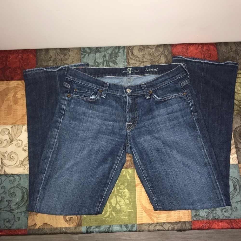 7 for all Mankind denim bootcut made in the USA blue Jean pants size 29